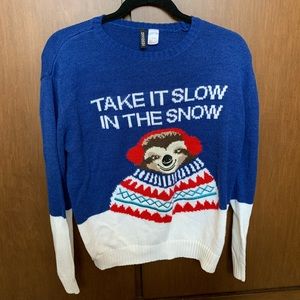 Sloth Christmas Ugly Sweater🎄🦥✨